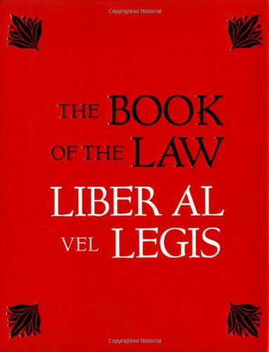 Book Cover The Book of the Law: Liber Al Vel Legis
