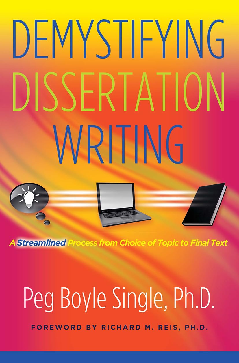 Book Cover Demystifying Dissertation Writing