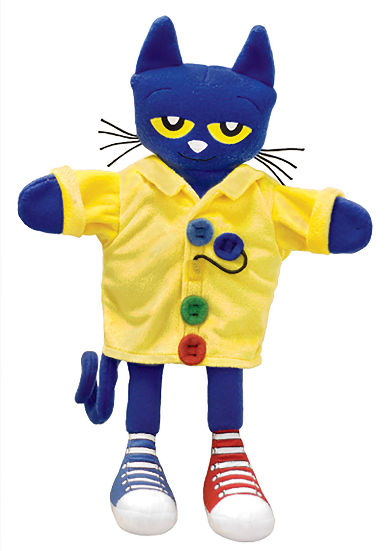 Book Cover MerryMakers Pete the Cat and His Four Groovy Buttons Hand Puppet, 14.5-Inch