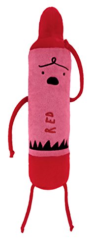 Book Cover MerryMakers The Day the Crayons Quit Red Plush Toy, 12-Inch