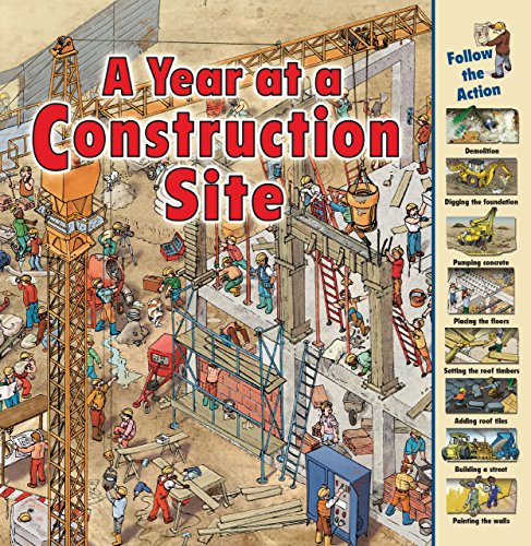 Book Cover A Year at a Construction Site (Time Goes by)