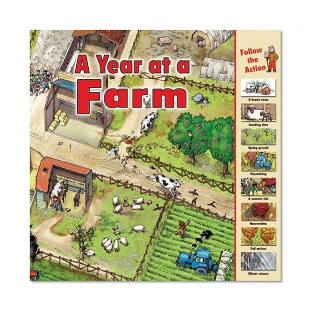 Book Cover A Year at a Farm (Time Goes by)