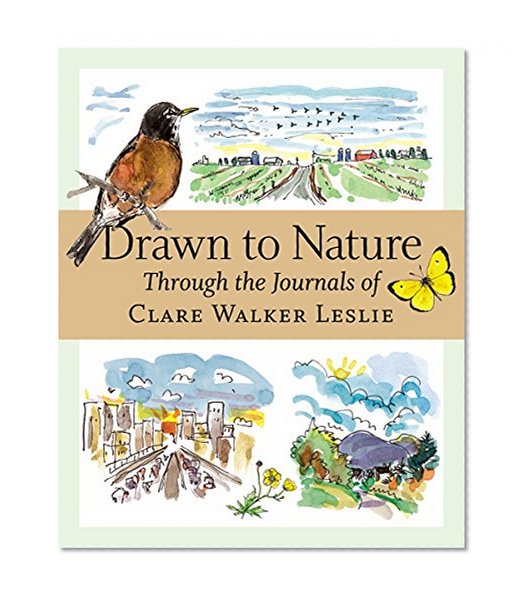 Book Cover Drawn to Nature: Through the Journals of Clare Walker Leslie