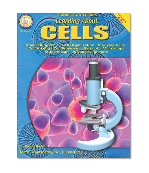 Book Cover Learning About Cells, Grades 4 - 8