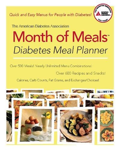 Book Cover The American Diabetes Association Month of Meals Diabetes Meal Planner