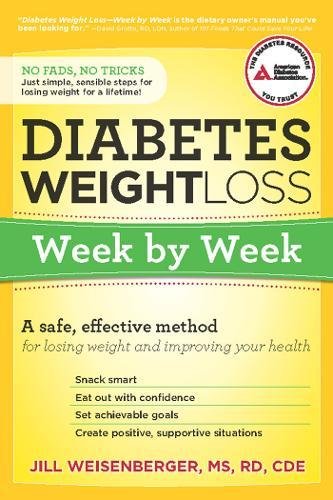 Book Cover Diabetes Weight Loss: Week by Week: A Safe, Effective Method for Losing Weight and Improving Your Health