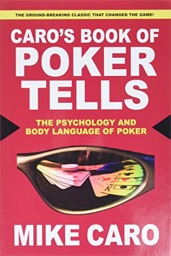 Book Cover Caro's Book of Poker Tells: The Psychology and Body Language of Poker