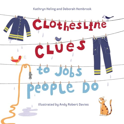 Book Cover Clothesline Clues to Jobs People Do