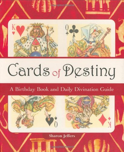 Book Cover Cards of Destiny: A Birthday Book and Daily Divination Guide