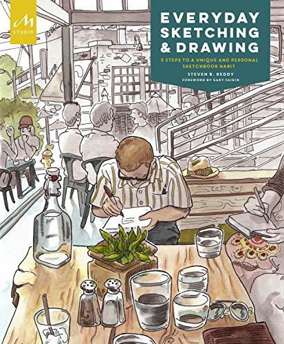 Book Cover Everyday Sketching and Drawing: Five Steps to a Unique and Personal Sketchbook Habit