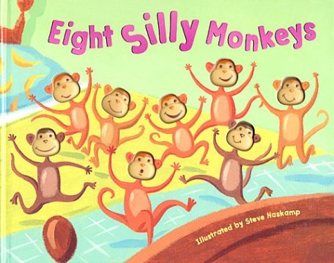 Book Cover Eight Silly Monkeys