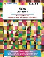Book Cover Holes - Teacher Guide by Novel Units, Inc.