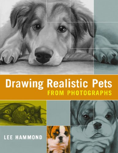 Book Cover Drawing Realistic Pets from Photographs