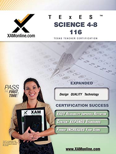 Book Cover TExES Science 4-8 116 Teacher Certification Test Prep Study Guide (XAM TEXES)