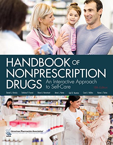 Book Cover Handbook of Nonprescription Drugs