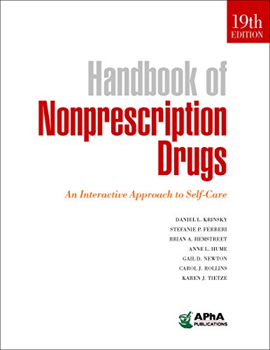 Book Cover Handbook of Nonprescription Drugs: An Interactive Approach to Self-Care
