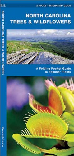 Book Cover North Carolina Trees & Wildflowers: A Folding Pocket Guide to Familiar Species (Pocket Naturalist Guide Series)