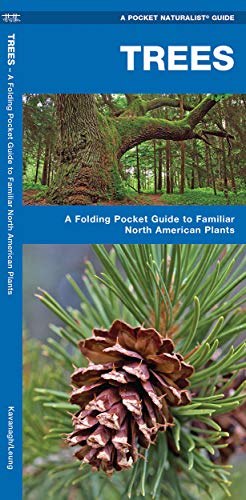 Book Cover Trees: A Folding Pocket Guide to Familiar North American Plants (Wildlife and Nature Identification)