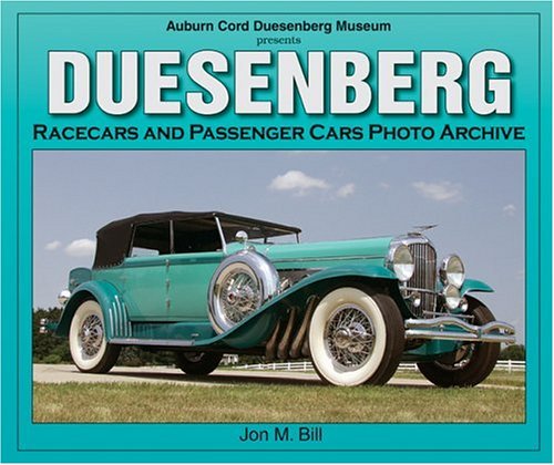 Book Cover Duesenberg Racecars & Passenger Cars Photo Archive