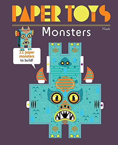 Book Cover Paper Toys: Monsters: 11 Paper Monsters to Build