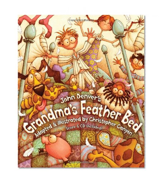 Book Cover Grandma's Feather Bed, with Audio CD (John Denver Series)