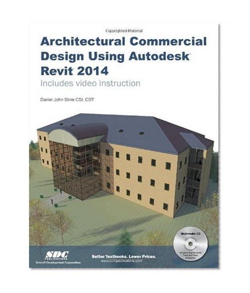 Book Cover Architectural Commercial Design Using Autodesk Revit 2014