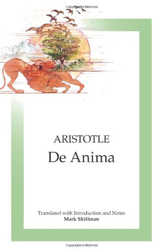 Book Cover De Anima: On the Soul (Focus Philosophical Library)