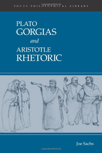 Book Cover Gorgias and Rhetoric (Focus Philosophical Library)