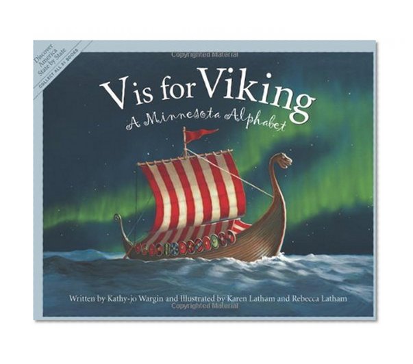 Book Cover V is for Viking: A Minnesota Alphabet (Discover America State by State)