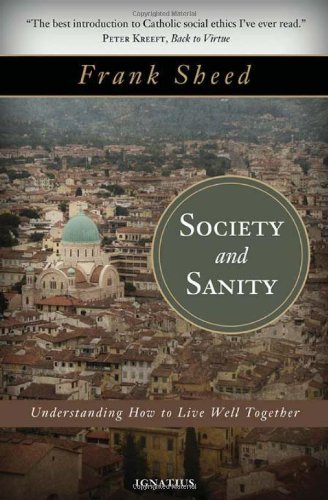 Book Cover Society and Sanity: Understanding How to Live Well Together