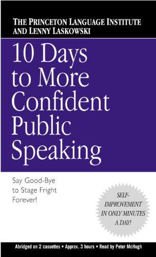 10 Days to More Confident Public Speaking