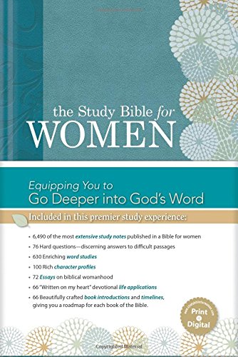 Book Cover The Study Bible for Women, Hardcover