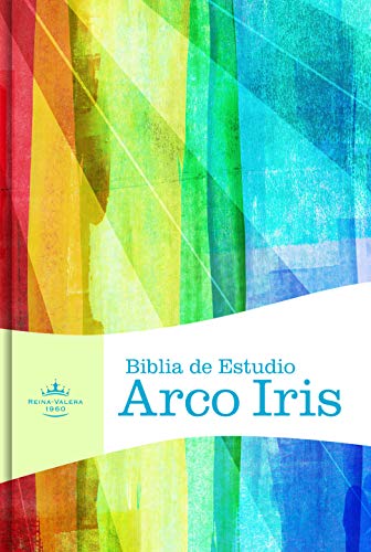 Book Cover Biblia Reina Valera 1960 de Estudio Arcoiris multicolor, tapa dura / Rainbow Study Bible RVR 1960 multicolor, Hardcover (Spanish Edition)
