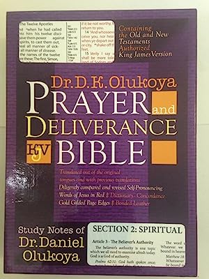 Book Cover Prayer and Deliverance Bible (Big)