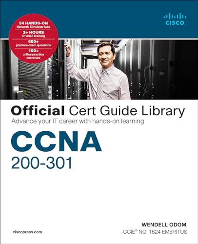 Book Cover CCNA 200-301 Official Cert Guide Library