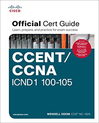 Book Cover CCENT/CCNA ICND1 100-105 Official Cert Guide