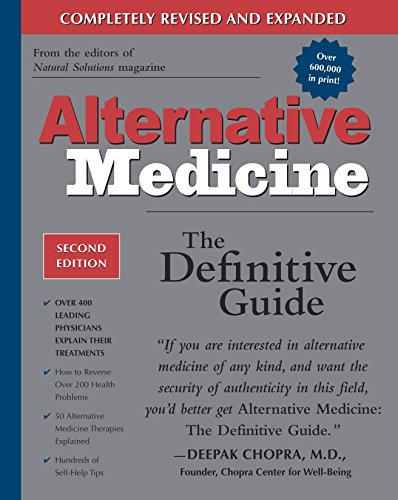 Book Cover Alternative Medicine: The Definitive Guide (2nd Edition)