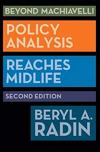 Book Cover Beyond Machiavelli: Policy Analysis Reaches Midlife