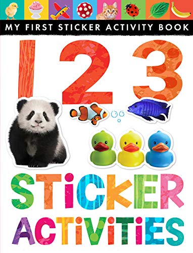 Book Cover 123 Sticker Activities (My First)