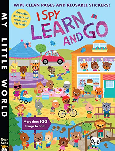 Book Cover I Spy Learn and Go (My Little World)
