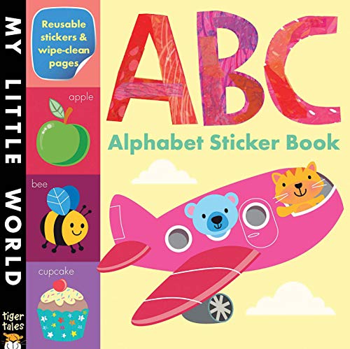 Book Cover ABC Alphabet Sticker Book (My Little World)