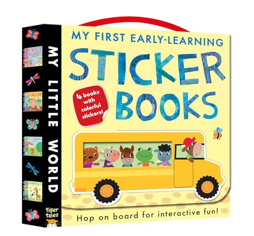 Book Cover My First Early-Learning Sticker Books (My Little World)