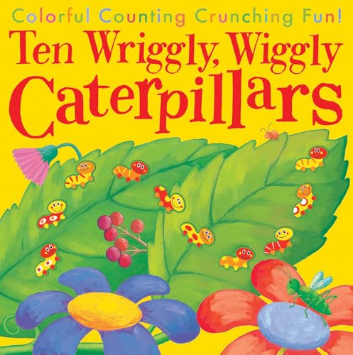 Book Cover Ten Wriggly Wiggly Caterpillars