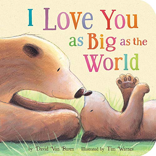 Book Cover I Love You As Big As the World