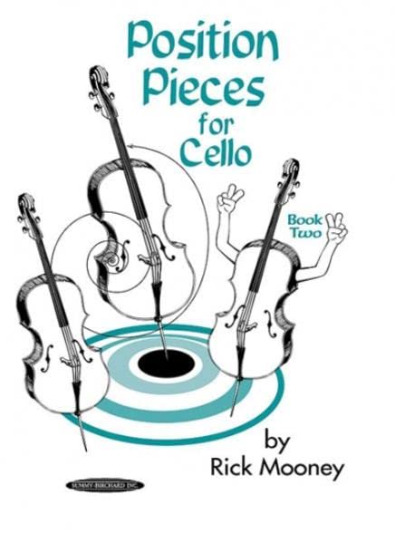 Book Cover Position Pieces for Cello, Bk 2