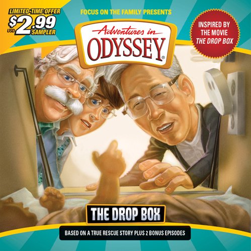 Book Cover The Drop Box: Three Stories about Sacrifice (Adventures in Odyssey)