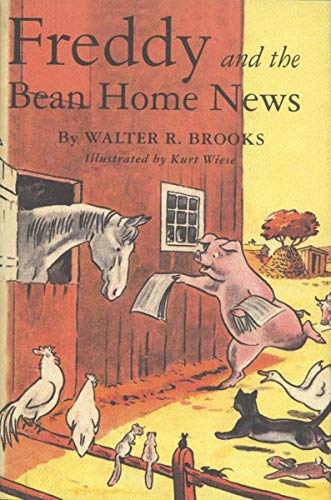 Book Cover Freddy and the Bean Home News (Freddy the Pig)