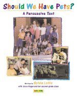 Book Cover Should We Have Pets?: A Persuasive Text