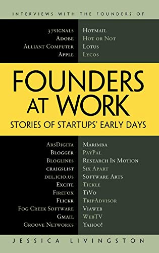 Book Cover Founders at Work: Stories of Startups' Early Days
