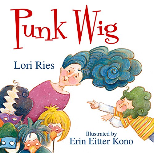 Book Cover Punk Wig